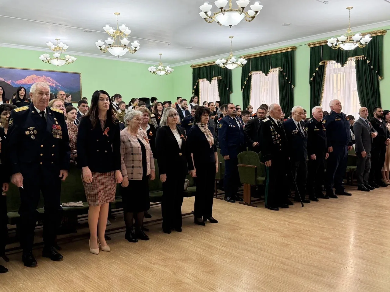 В Управлении Федеральной службы судебных приставов по РСО–Алания состоялось торжественное мероприятие, приуроченное к 81-й годовщине Победы в Великой Отечественной войне