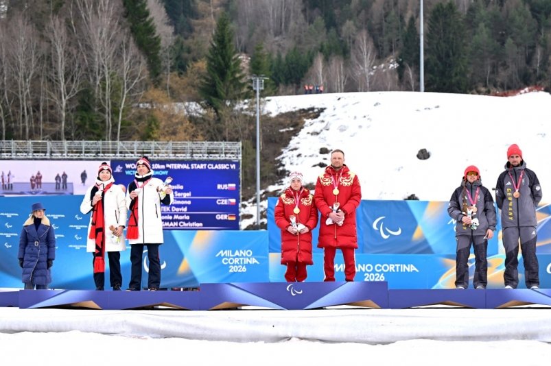 Сборная России завоевала еще два золота на Паралимпиаде-2026