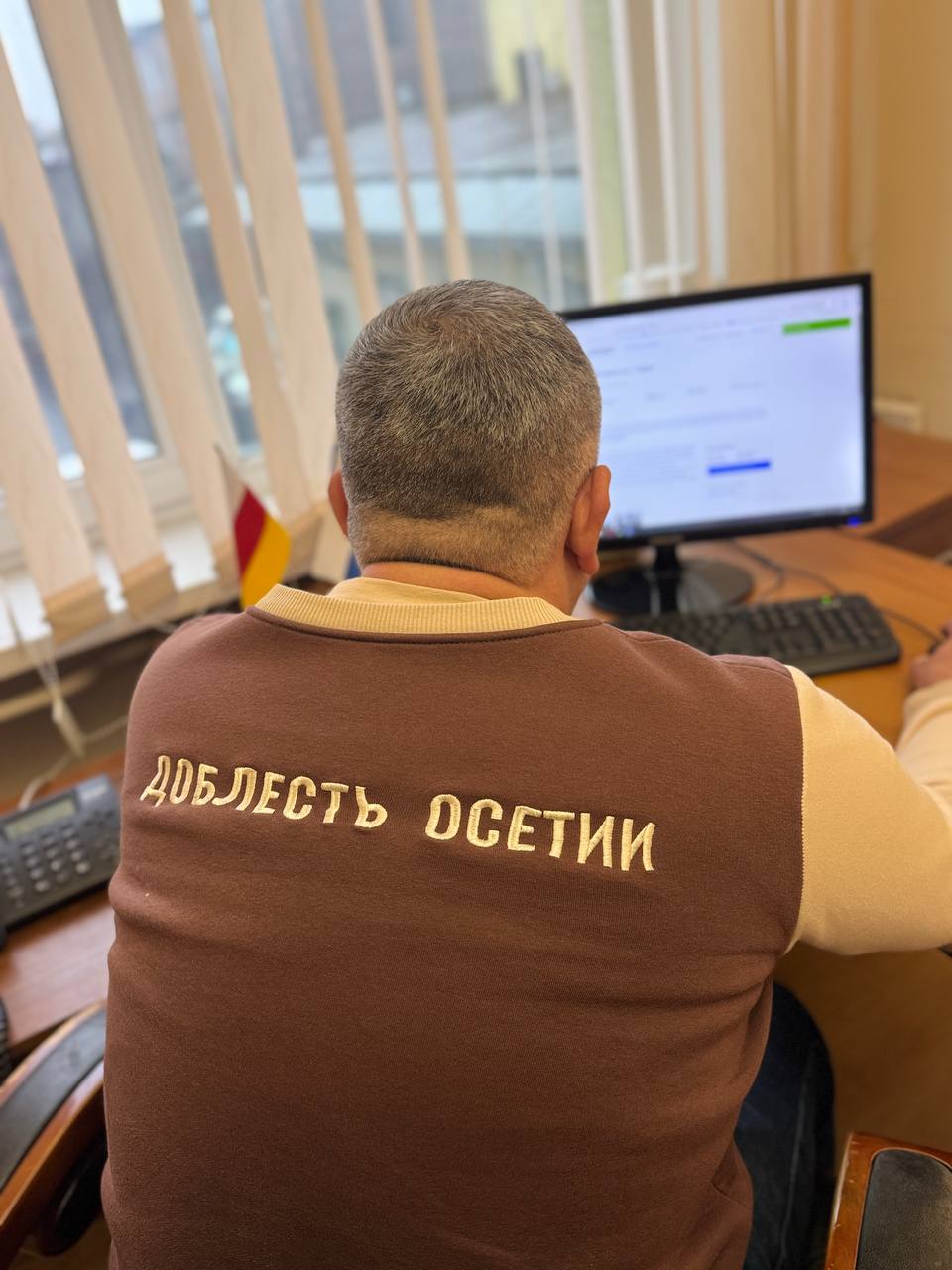 Участник программы «Доблесть Осетии» Алан Гурциев принял участие в голосовании за объекты благоустройства